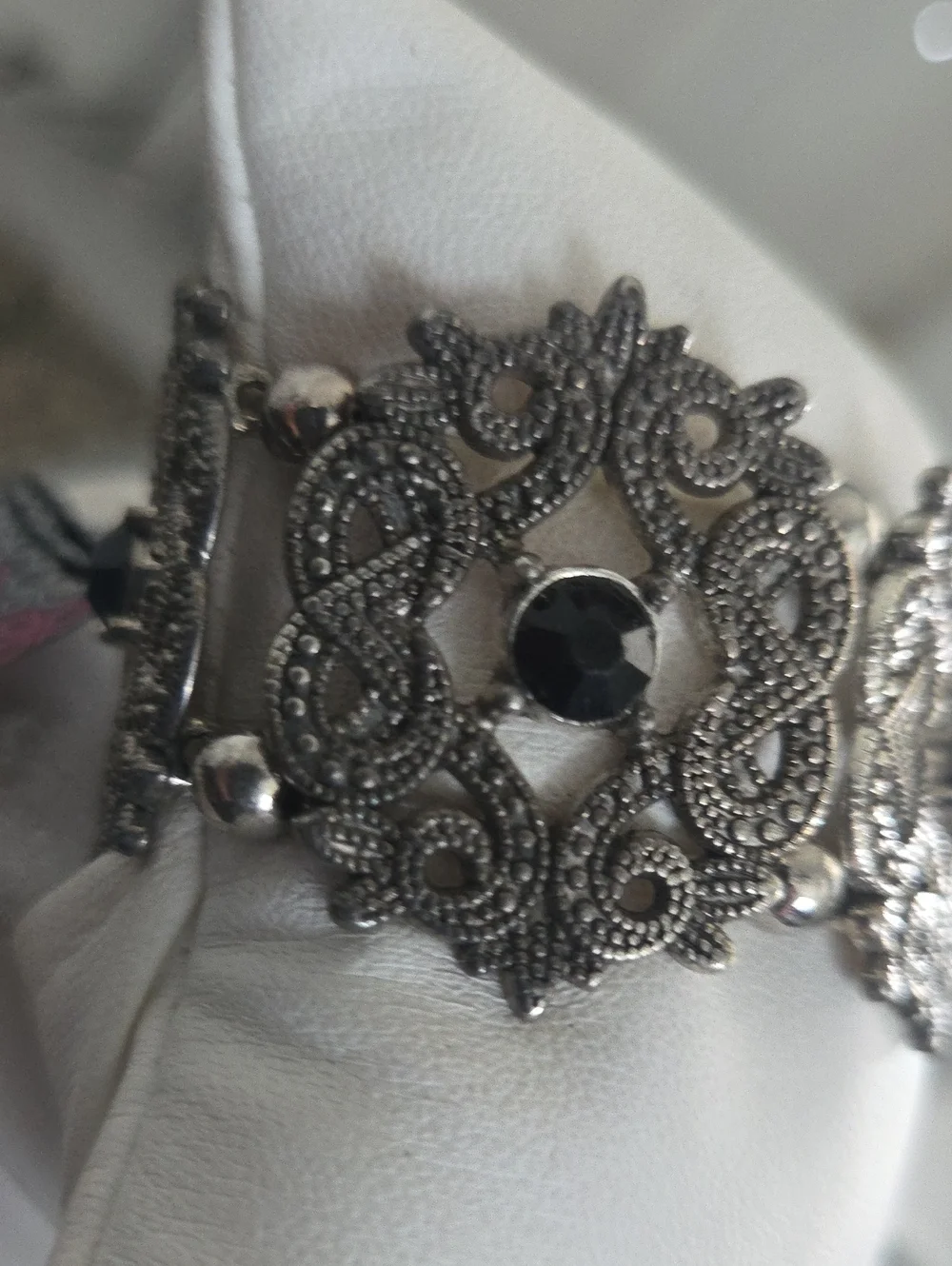 Paparazzi Empressive Shimmer Black Bracelet NWT